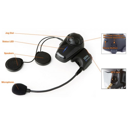 Sena SMH10 Система связи Bluetooth Один пакет