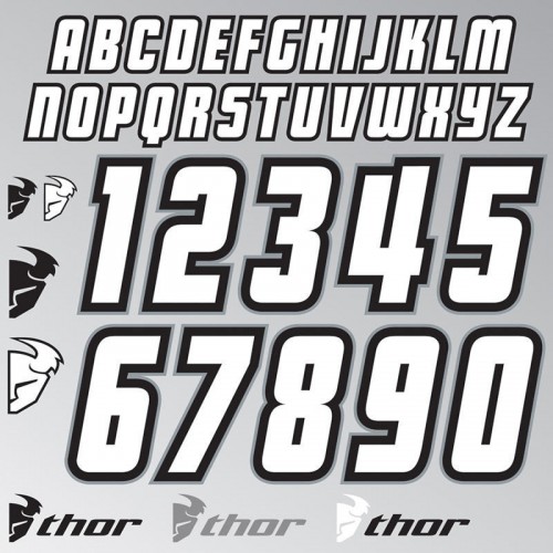 Thor Jersey I.D. Комплект наклеек