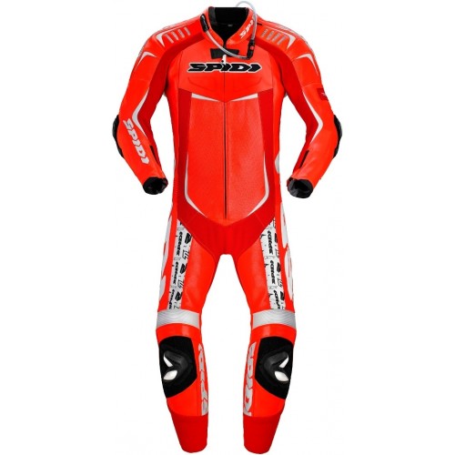 Spidi Track Wind Replica Evo Один кусок мотоцикл кожаном костюме