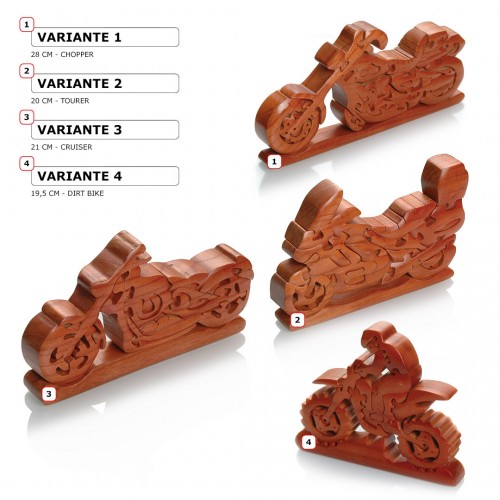 Booster Motorbike Wood Puzzle