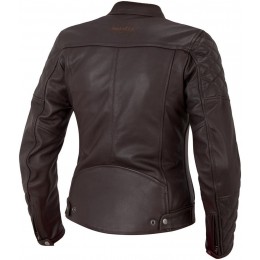 Bogotto Chicago Retro Женская мотоциклетная кожаная куртка