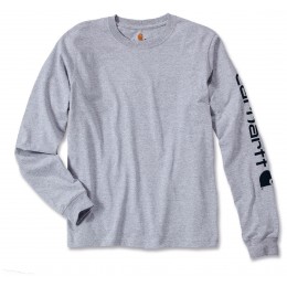 Carhartt Logo Длинный лислив