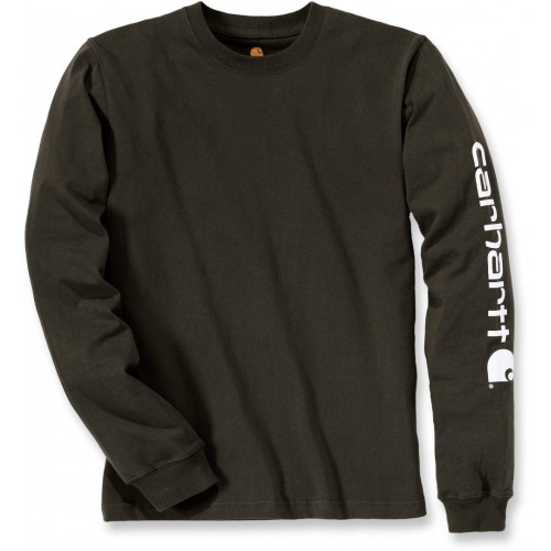 Carhartt Logo Длинный лислив