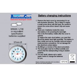 Oxford Analogue Мотоцикл часы