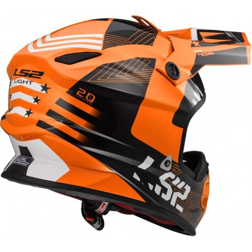 LS2 MX456 Light Evo Rallie Шлем мотокросса