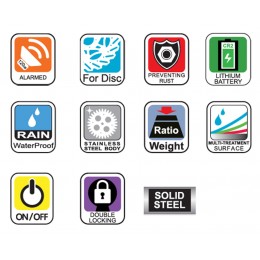 Kovix 10 Тормозной диск замок