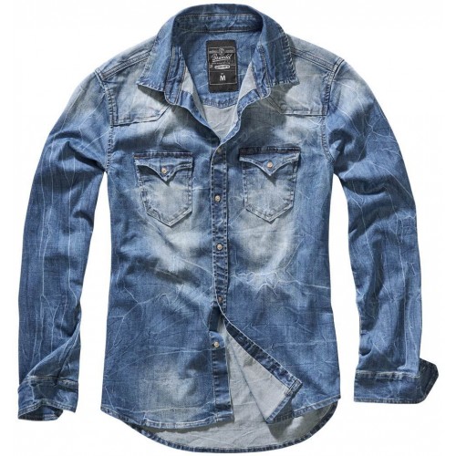 Brandit Riley Denim Рубашка