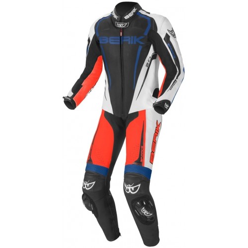 Berik Race-X Один кусок мотоцикл кожаный костюм