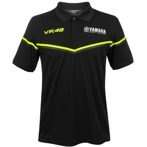 VR46 Yamaha Black Line Рубашка поло