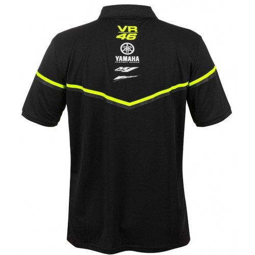 VR46 Yamaha Black Line Рубашка поло