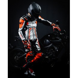 Berik Cosmic Один кусок мотоцикл кожаный костюм