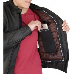 Helite Xena Подушка безопасности Дамы Мотоцикл Кожаная куртка