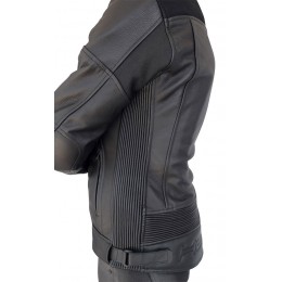 Helite Xena Подушка безопасности Дамы Мотоцикл Кожаная куртка