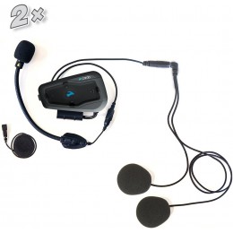 Cardo Freecom 2+ Duo Система связи Двойной пакет