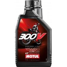 MOTUL 300V 4T Factory Line Off Road 15W60 Моторное масло 1 литр
