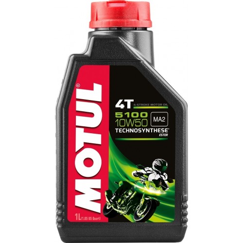 MOTUL 5100 4T 10W50 Моторное масло 1 литр
