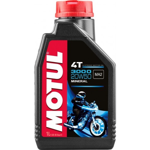 MOTUL 3000 4T 20W50 Моторное масло 1 литр