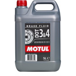 MOTUL DOT 3 & 4 Тормозная жидкость 5 л