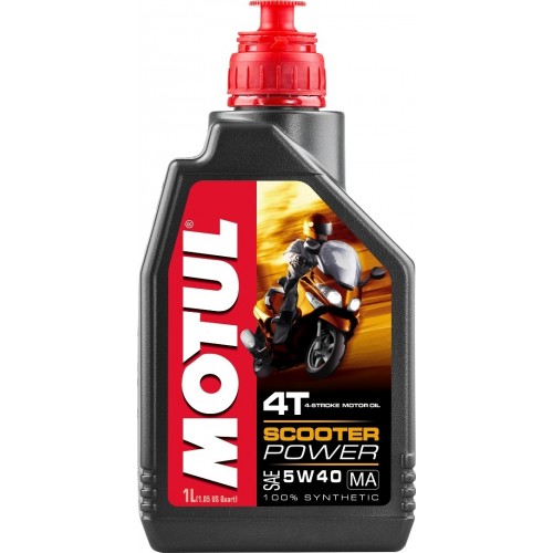 MOTUL Scooter Power 4T 5W40 MA Моторное масло 1 литр
