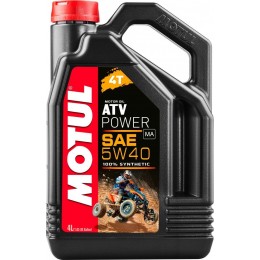 MOTUL ATV Power 4T 5W40 Моторное масло 4 литра