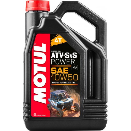 MOTUL ATV-SXS Power 4T 10W50 Моторное масло 4 литра