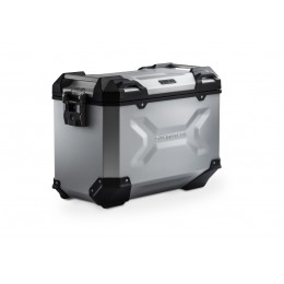SW-Motech TRAX ADV L - Боковой корпус. Алюминий. 45 л. Слева. Серебро.