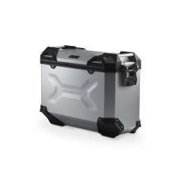 SW-Motech TRAX ADV M - Боковой корпус. Алюминий. 37 л. Правильно. Серебро.
