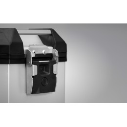 SW-Motech TRAX ADV M - Боковой корпус. Алюминий. 37 л. Правильно. Серебро.