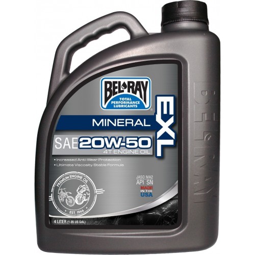 Bel-Ray EXL 20W-50 Моторное масло 4 литров