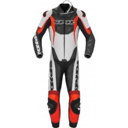 Spidi Sport Warrior Pro Перфорированный цельный кожаный костюм мотоцикла