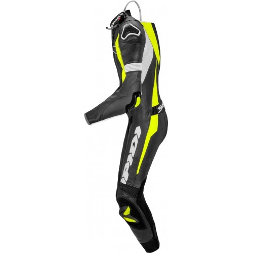 Spidi Sport Warrior Pro Перфорированный цельный кожаный костюм мотоцикла