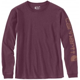 Carhartt Workwear Logo Дамы Длинные рукава рубашка
