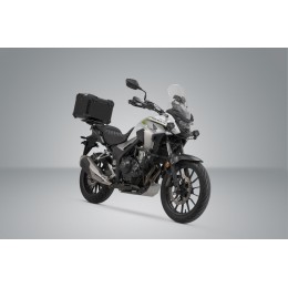 Система верхнего корпуса SW-Motech TRAX ADV - черный. Honda CB500X, CB500F, CBR500R.