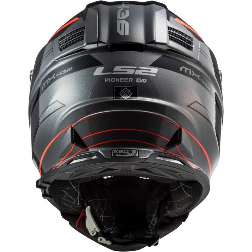 LS2 MX436 Pioneer Evo Knight Шлем мотокросса