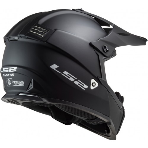 LS2 MX437 Fast Evo Solid Шлем мотокросса