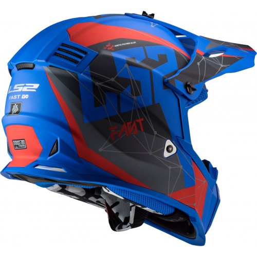 LS2 MX437 Fast Evo Alpha Шлем мотокросса