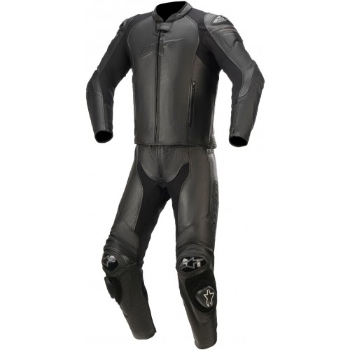 Alpinestars GP Plus V3 Graphite Два куска мотоцикл кожаный костюм