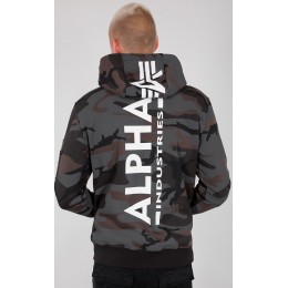 Alpha Industries Back Print Camo Балахон