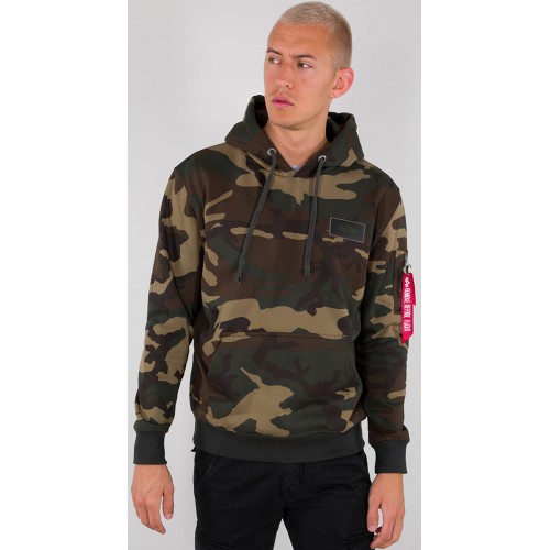 Alpha Industries Back Print Camo Балахон
