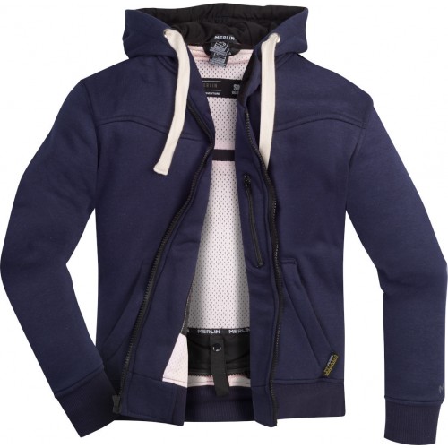 Merlin Vixen Дамы Мотоцикл Зип Hoodie Куртка