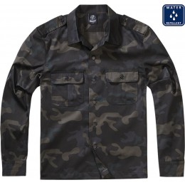 Brandit US рубашка с длинным и стяжек