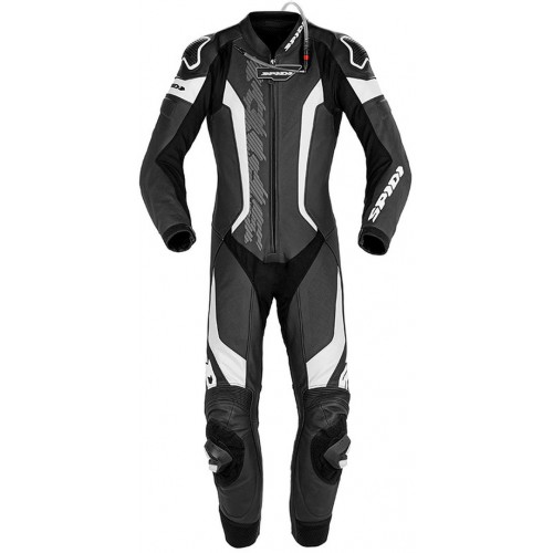 Spidi Laser Pro Один кусок Перфорированный мотоцикл Кожаный костюм