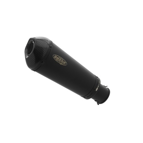 SHARK EXHAUST DSX-7 с покрытием из нержавеющей стали/углеродного матового черного цвета