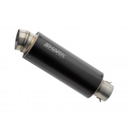 SHARK EXHAUST SRC 4 элоксированный алюминиевый черный