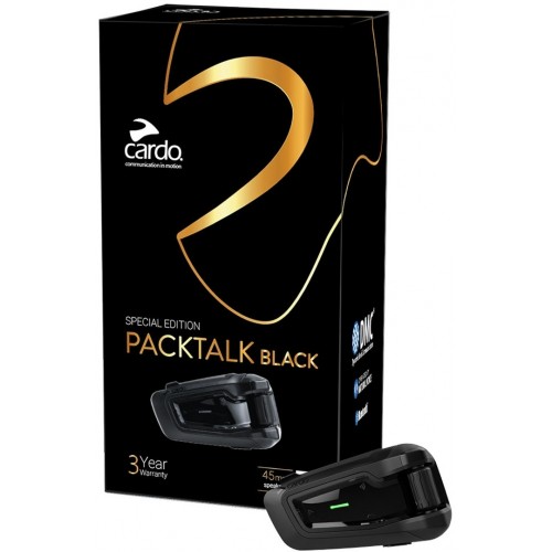 Cardo Packtalk Black Special Edition Единая упаковка системы связи