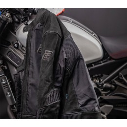 Bogotto Tek-M водонепроницаемая мотоциклетовая кожаная / текстильная куртка