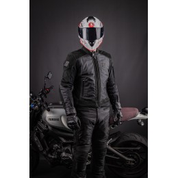 Bogotto Tek-M водонепроницаемая мотоциклетовая кожаная / текстильная куртка
