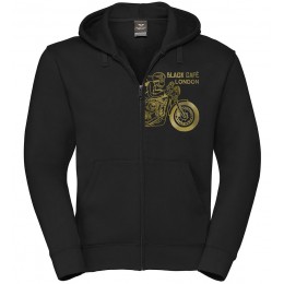 Black-Cafe London Retro Зип Худи