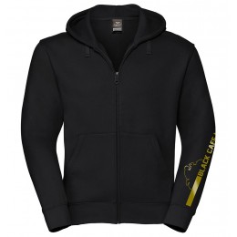 Black-Cafe London Retro Stripe Зип Худи