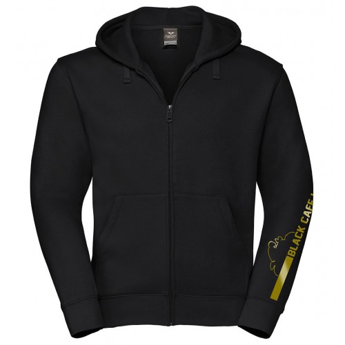 Black-Cafe London Retro Stripe Зип Худи